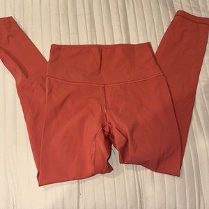 Burnt orange Lululemon Leggings
